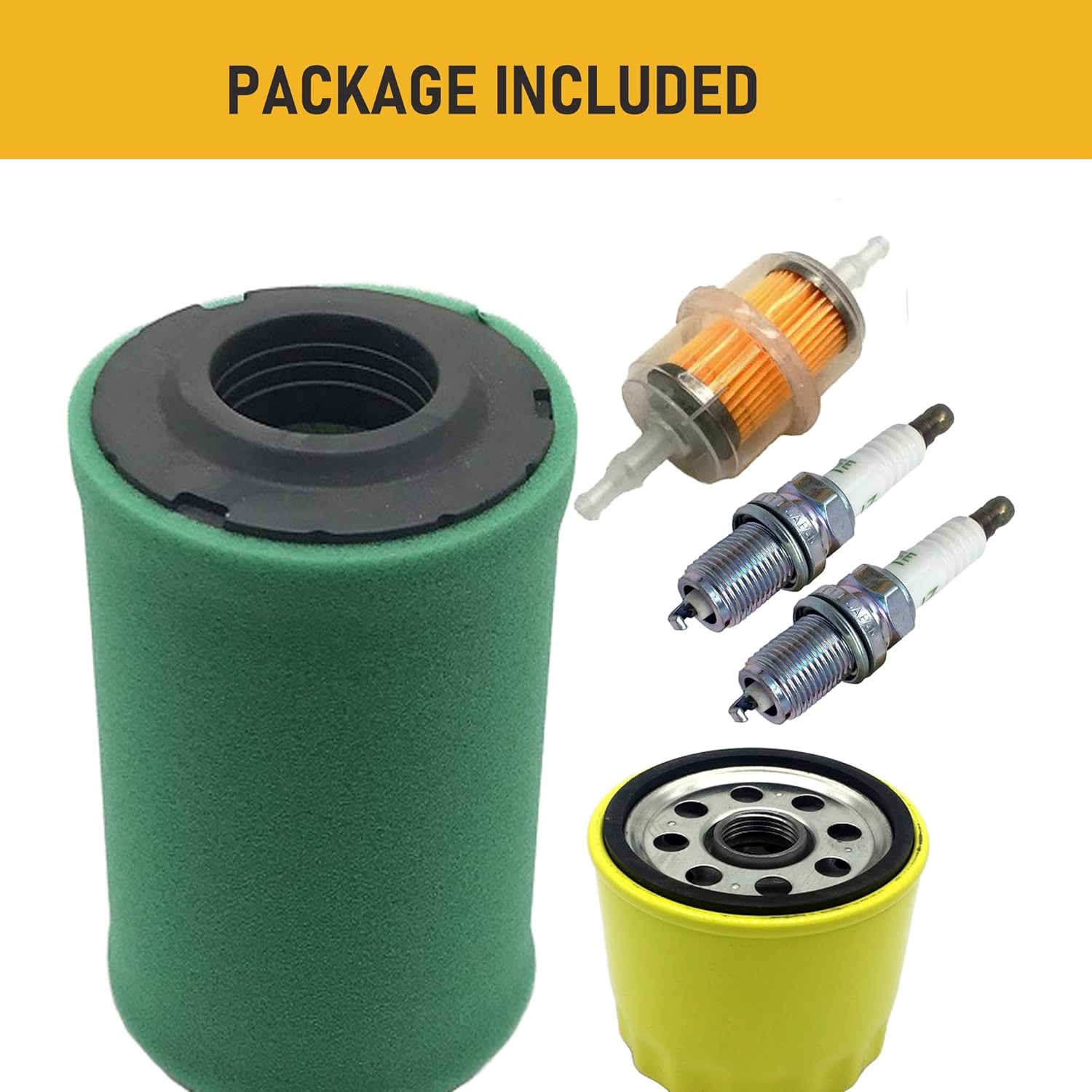 3208313S Air Filter Compatible with Kohler 7000 Series Pro Air Filter and Kohler KT725 Tune Up Kit with 5205002 Oil Filter for EKT740-EKT750 22HP 24HP 25HP 26HP Lawn Mower.