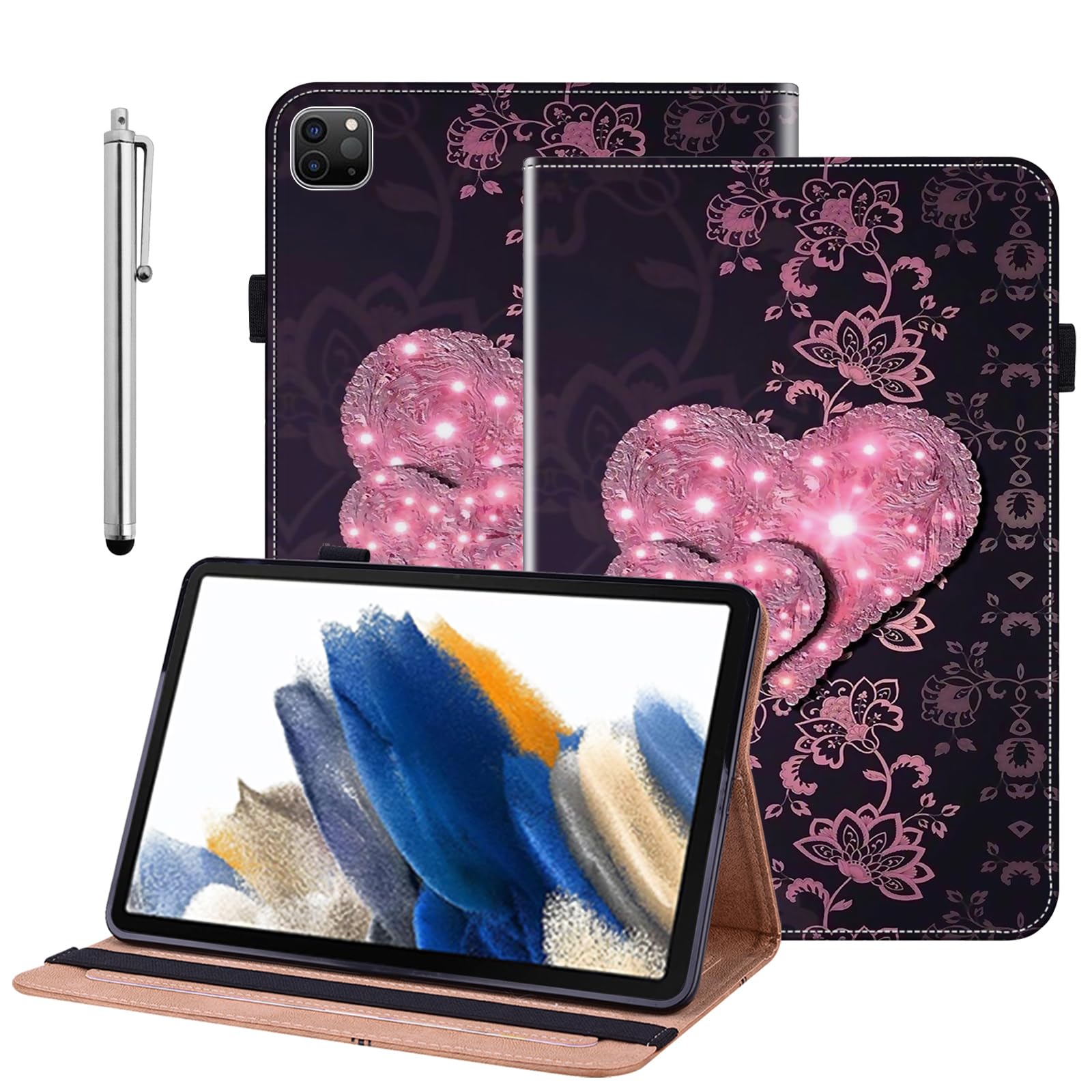 Étui iPad Pro 11 portefeuille compatible 4e 3e 2e 1ère génération - 8