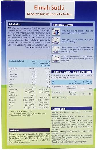 HiPP Organik İyi Geceler Sütlü Elmalı 250 gr