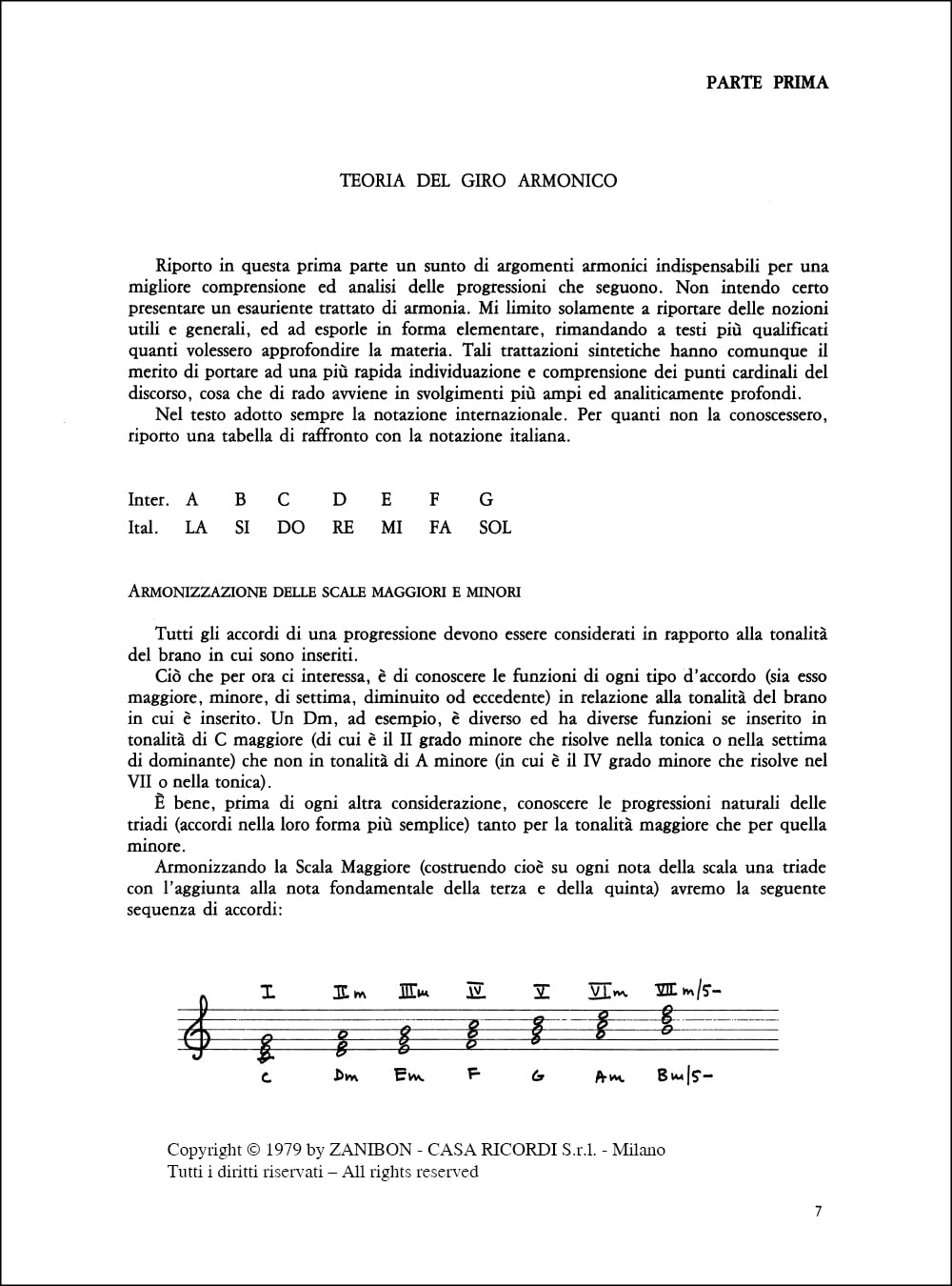 Giri Armonici Della Musica Moderna Leggera E Jazz - Guitar - Score      Paperback – January 1, 2002