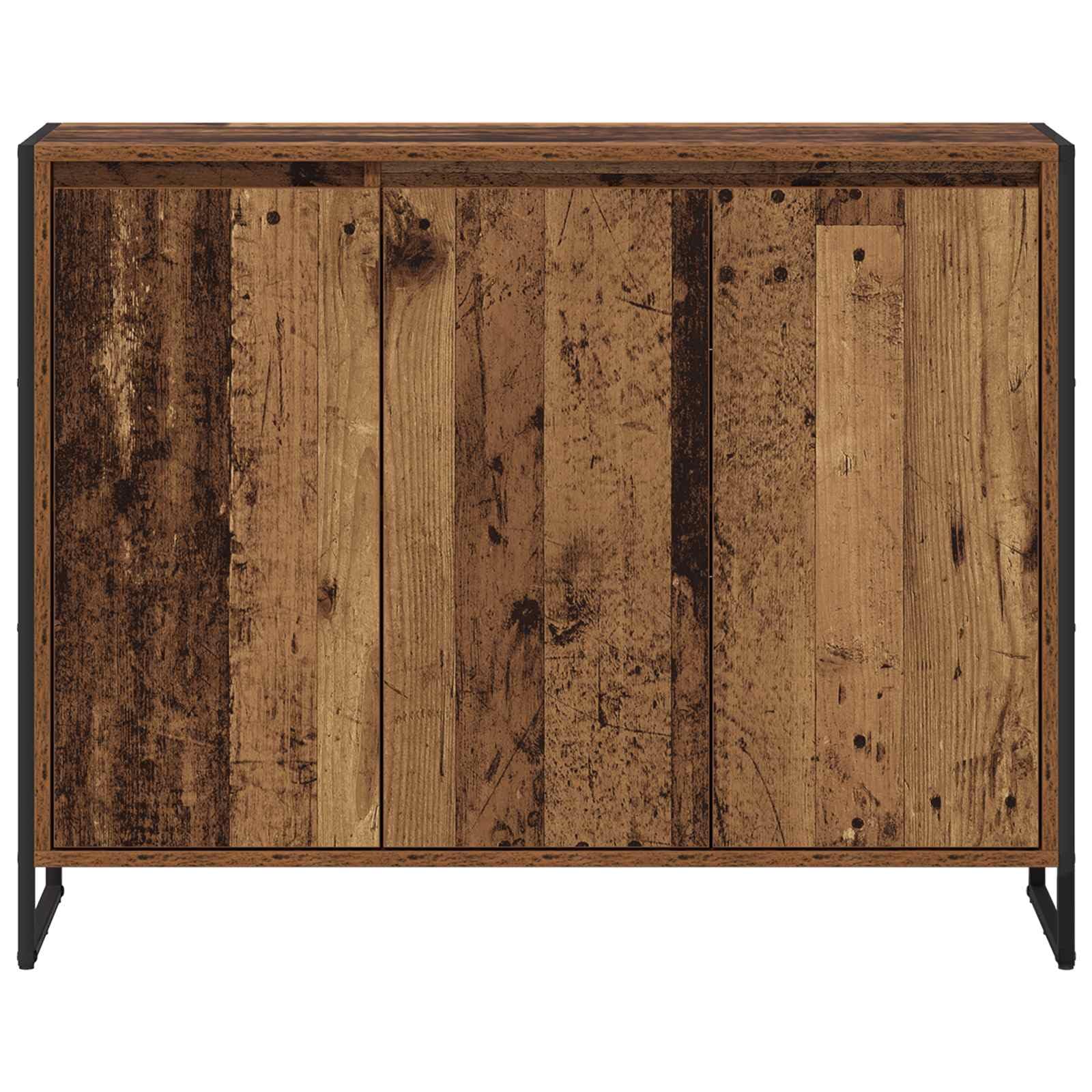 Armadio laterale in legno, 96,5 x 30 x 75 cm