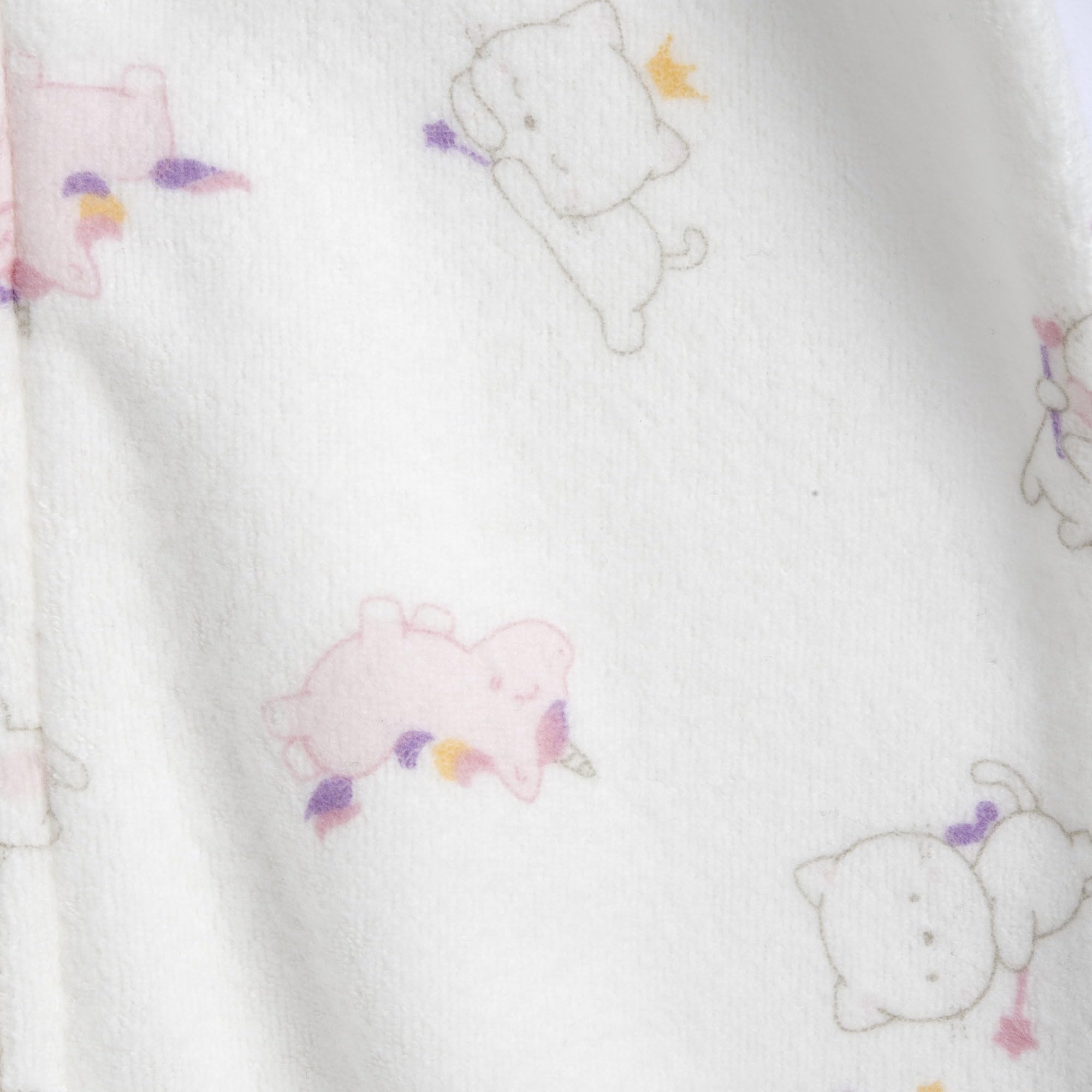 Chicco, Grenouillère Bébé Garçon et Fille en Polaire Chaude et Douce, avec Ouverture Frontale Confortable, Idéale pour l'Hiver, Vêtements Bébé 0-24 Mois, Designed in Italy