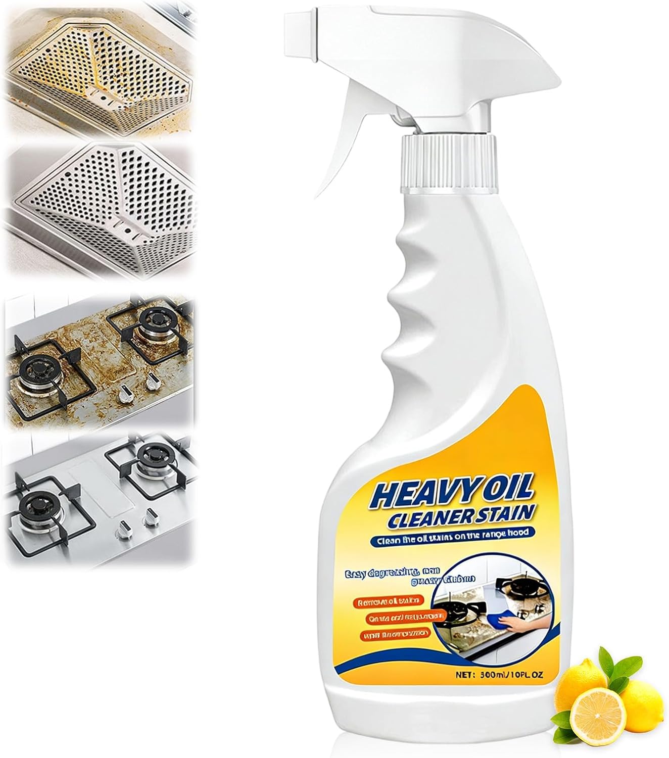 Limpiador Multiuso para Cocina - Elimina Manchas de Aceite