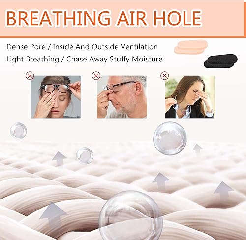 Miniatura 15 de Almohadillas de espuma suave para la nariz, autoadhesivas, antideslizantes, almohadillas de nariz gruesas para lentes, lentes de sol, 8 pares, 0.069