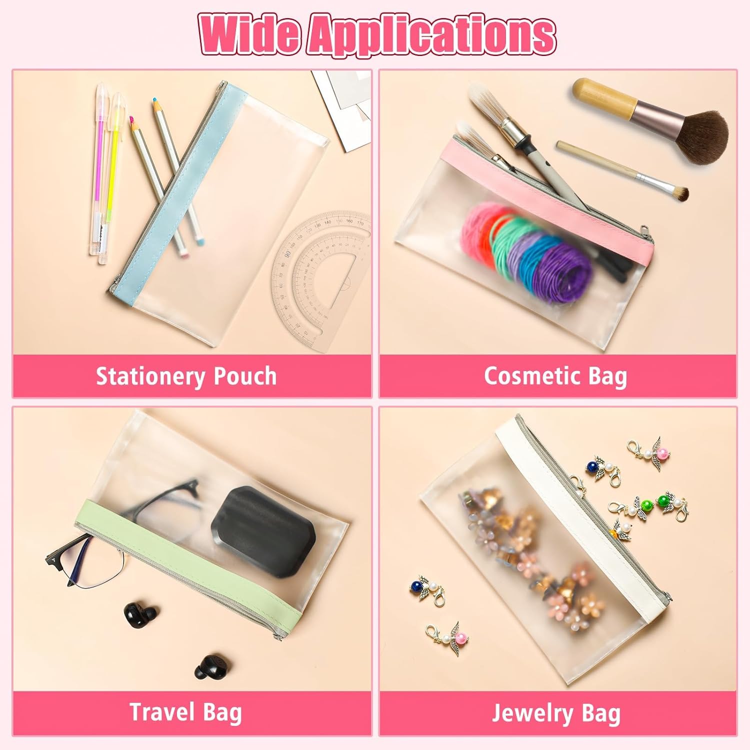 الاقتصادي - حافظة اقلام رصاص شفافة من الميكاكوز، حافظة اقلام ر... - view 6