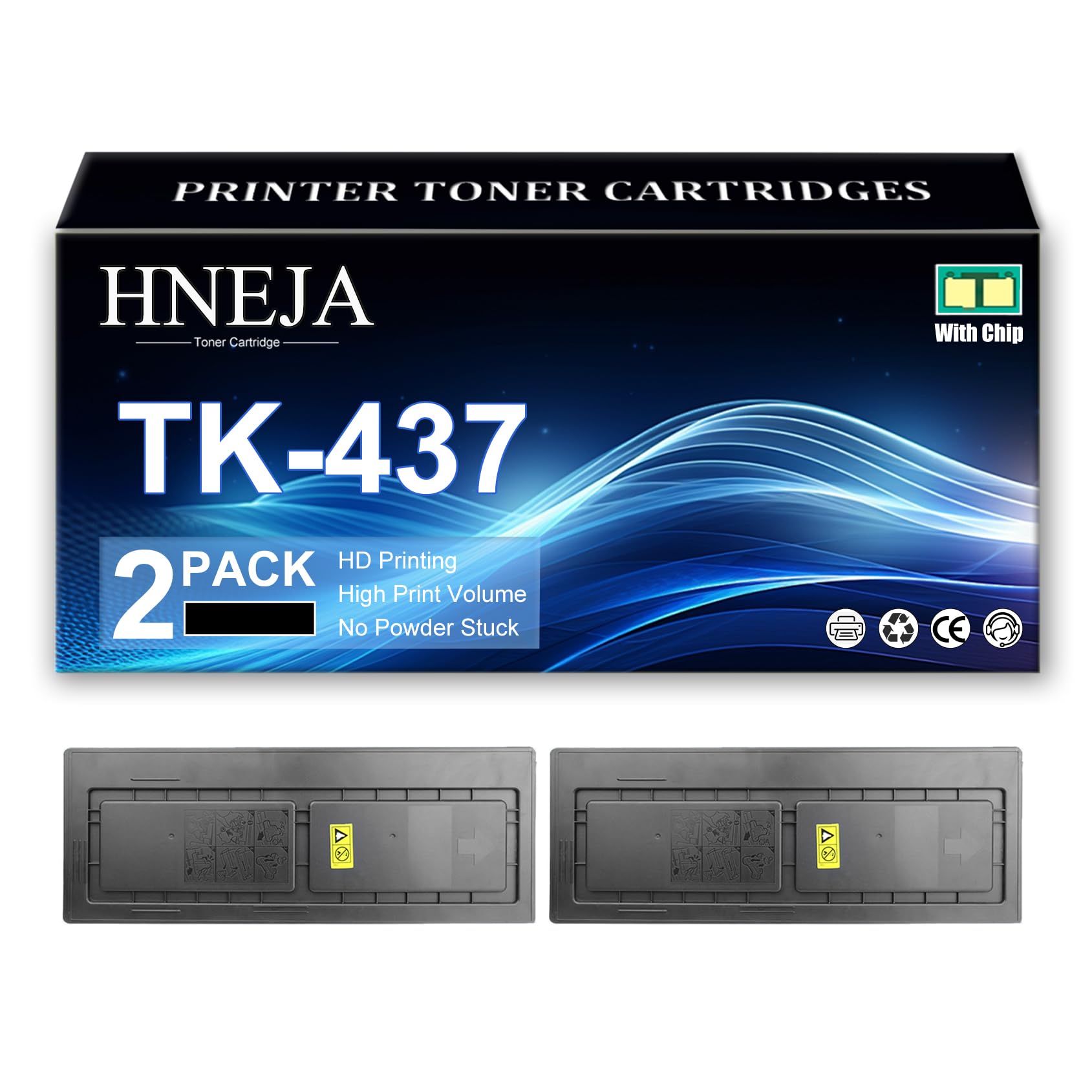 Amazon.com: HNEJA TK-437 Toner Cartridges for Kyocera TASKalfa 180