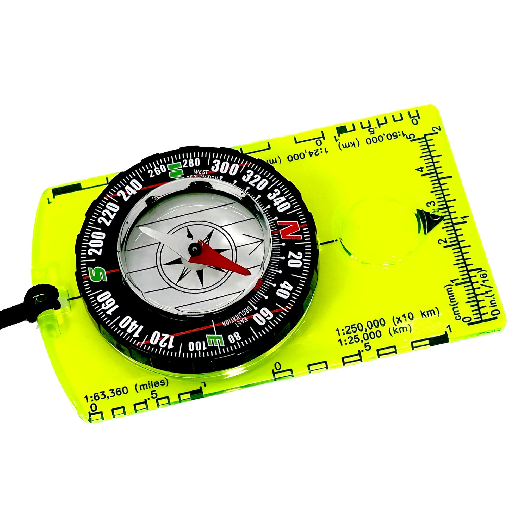 Professional Orienteering Compass, High Precision Lightweight Navigation Tool for Outdoor Adventures, Survival, and Map Reading, Great for Scouts