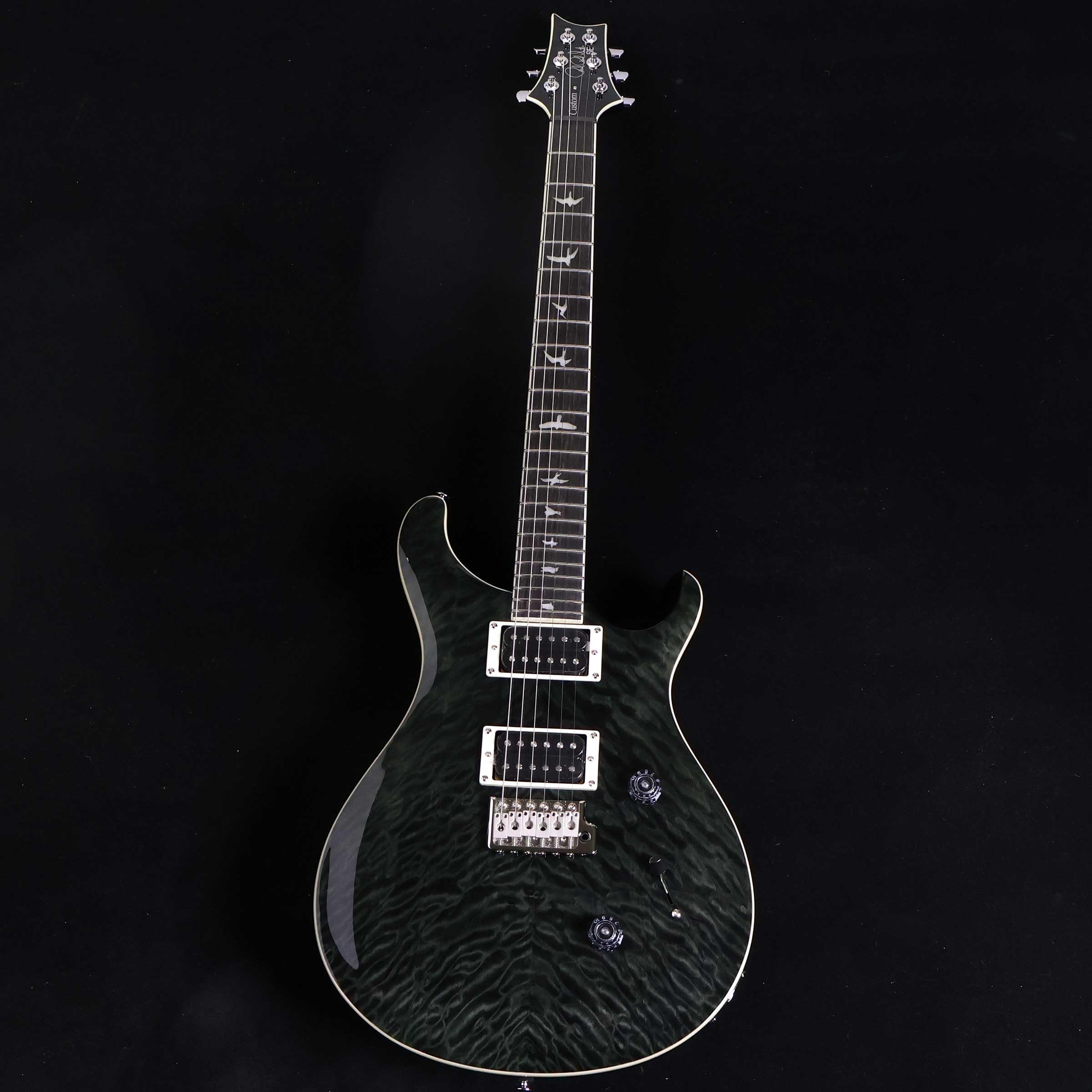 Amazon | PRS SE Custom24 Quilt Gray Black 限定モデル ポールリード
