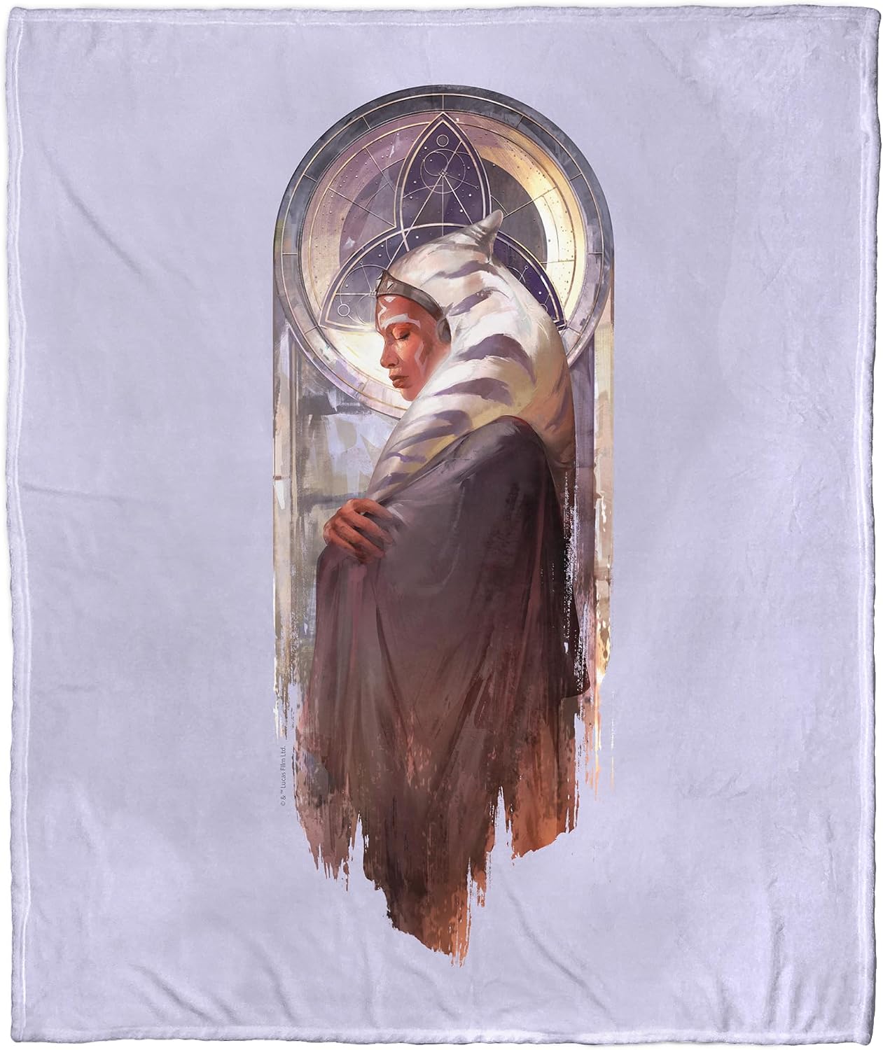 Northwest Star Wars - Ahsoka Silk Touch Throw Blanket, 50" x 60", Protecting The Vulnerable