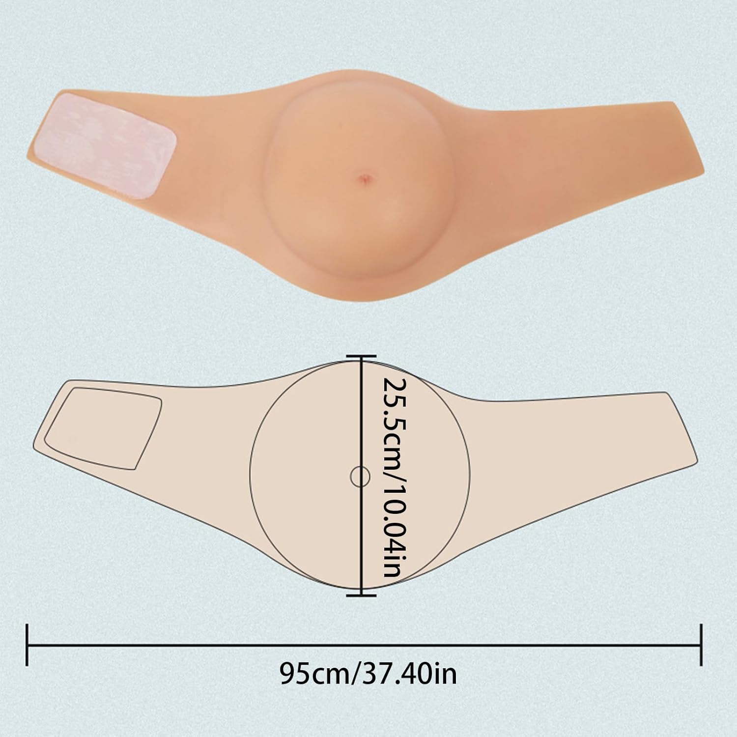 シリコーン 偽 妊婦 腹 | イタズラ パーティー 小道具 ネタ,シリコーン イタズラ 妊婦 腹 - エイプリルフールパーティー、家