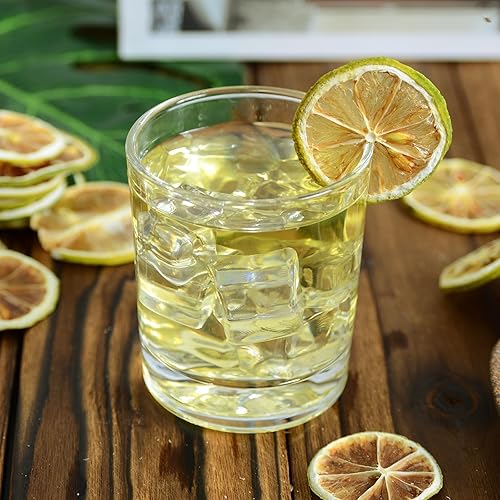 Miniatura 5 de Rodajas de lima seca, 8.82 onzas, fruta deshidratada para cócteles, 100% natural, sin aditivos, sin azúcar añadido, sabor natural y puro, adornos de