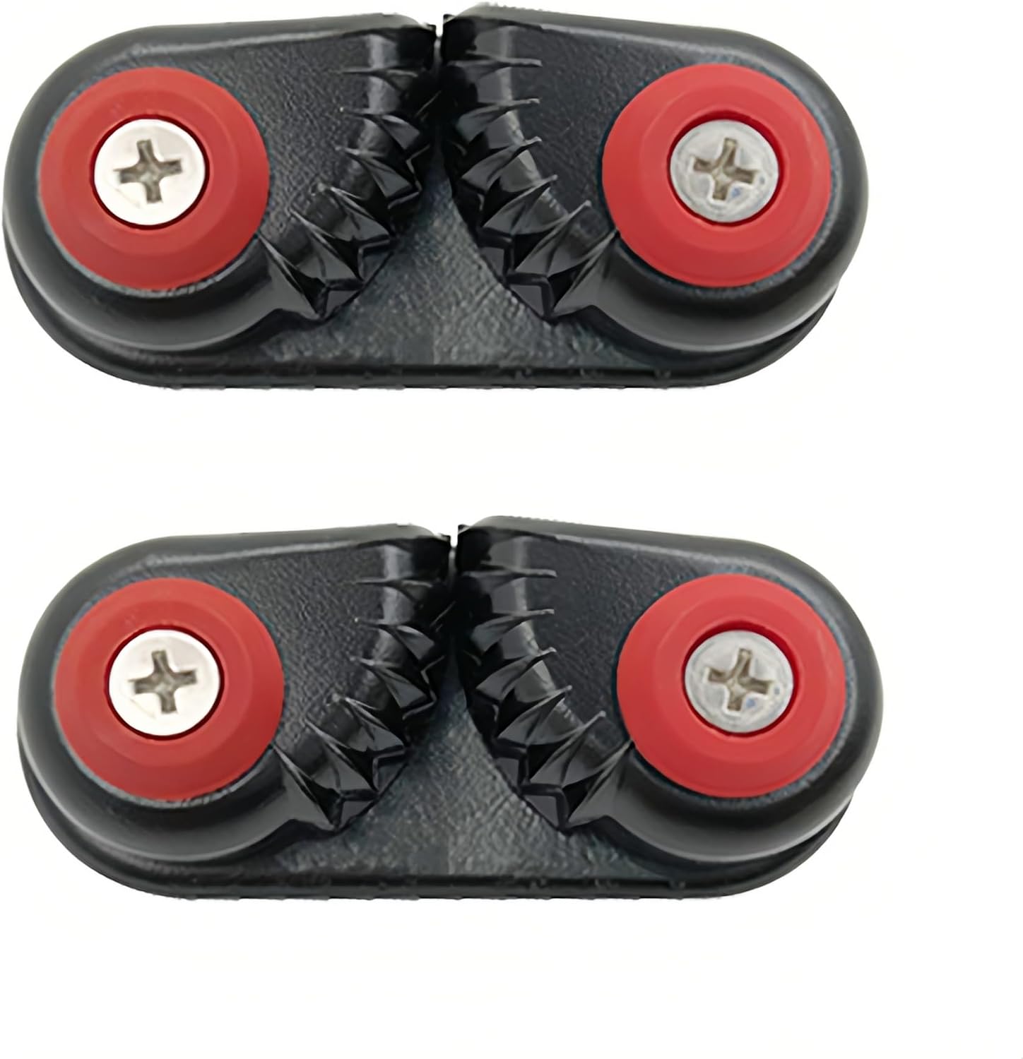 Lixada 2PCS Kayak Cam Cleat for Kayak Boat Canoe Sailing Boat Dinghy Aluminum Cam Cleats Fast Entry Kayak Rope Cleats 15mm Capacity