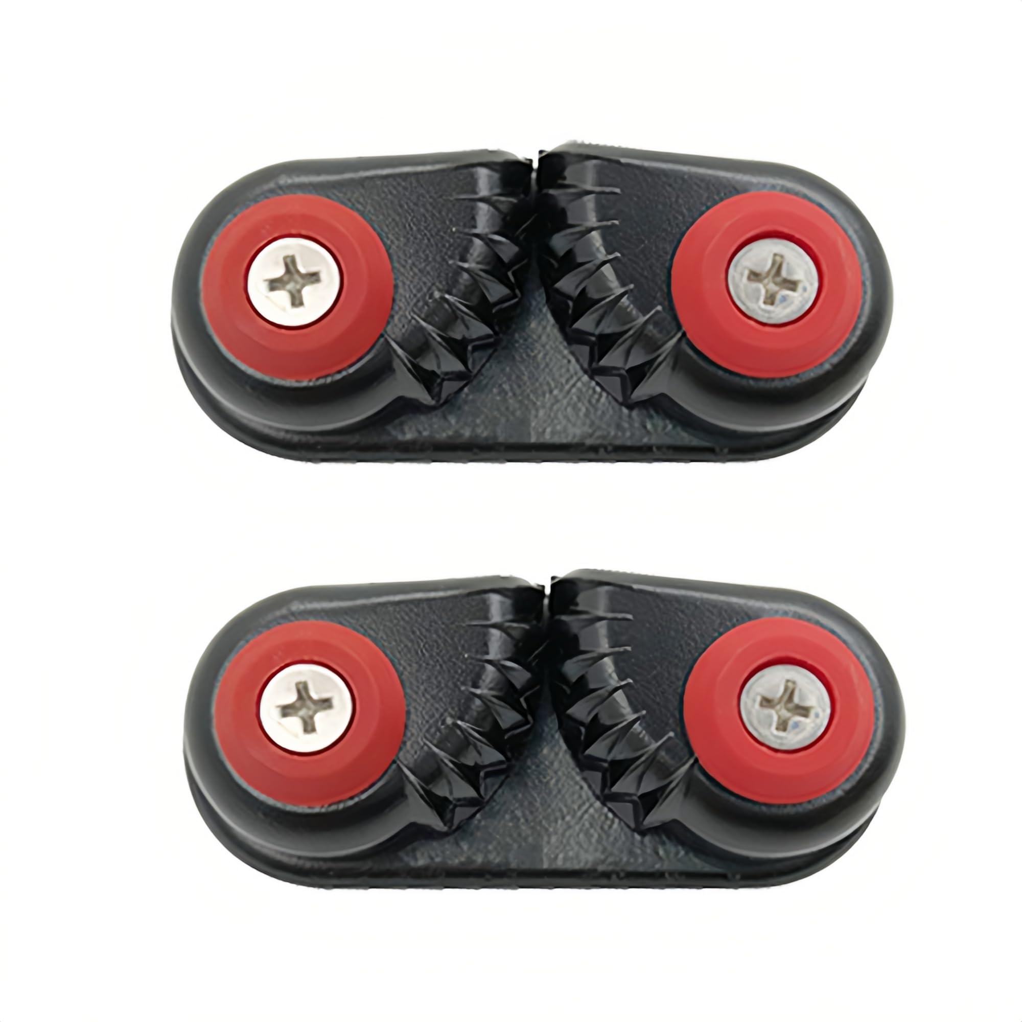 Lixada 2PCS Kayak Cam Cleat Boat Canoe Sailing Boat Dinghy Aluminum Cam Cleats Fast Entry Kayak Cleats