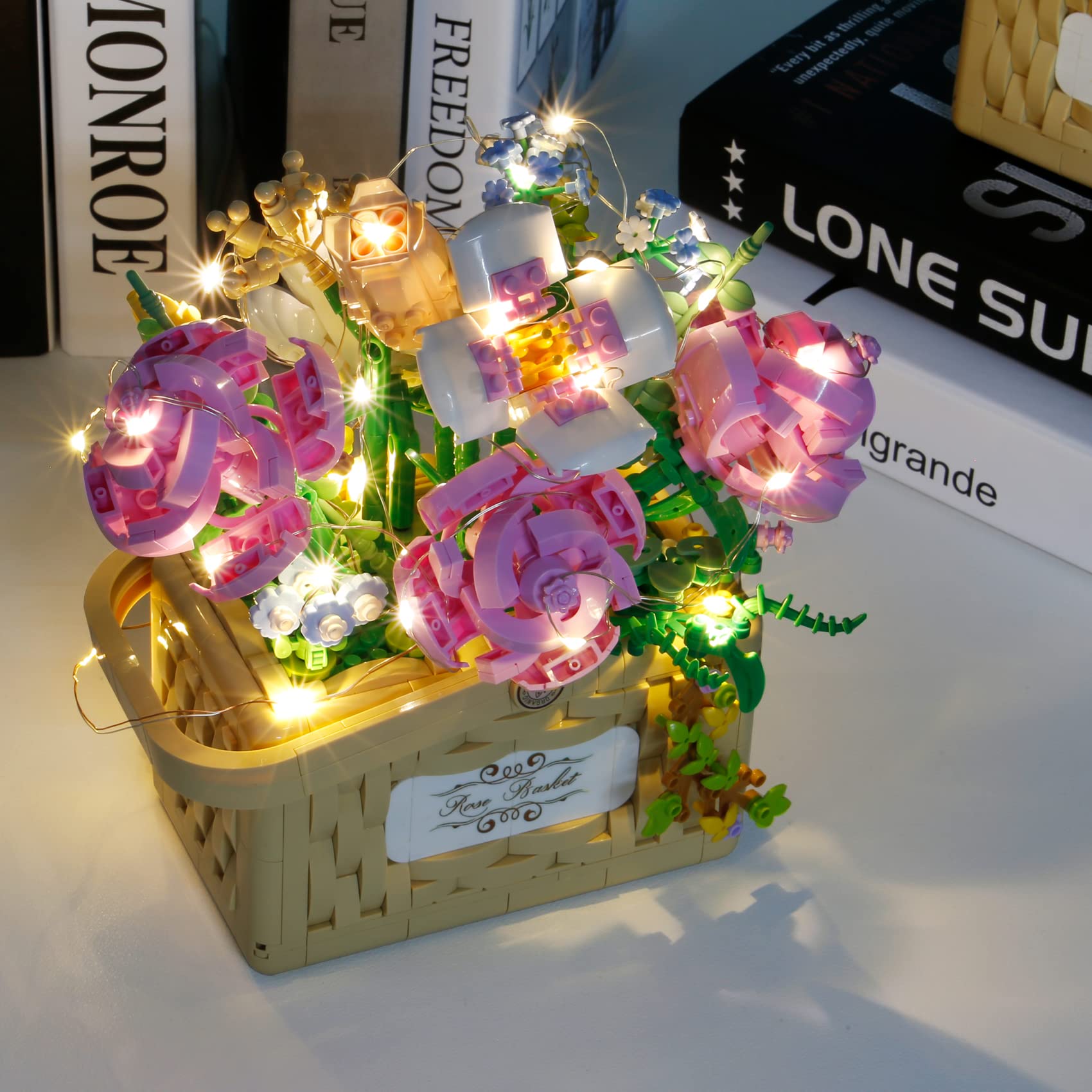 Amazon.co.jp: CEACYDIK フラワーブーケ組み立てキット バラの花