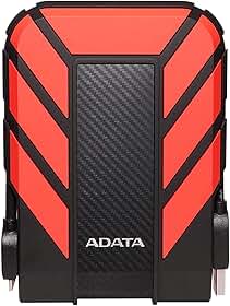 HD Externo Adata Anti-Queda, à Prova D'água, IPX68 Durable HD710 Pro USB 3.2, 2TB, 2.5', Vermelho
