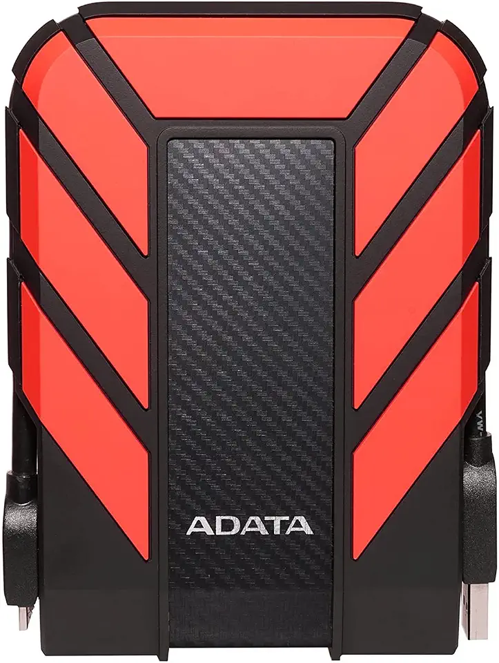 HD Externo Adata Anti-Queda, à Prova D'água, IPX68 Durable HD710 Pro USB 3.2, 2TB, 2.5', Vermelho