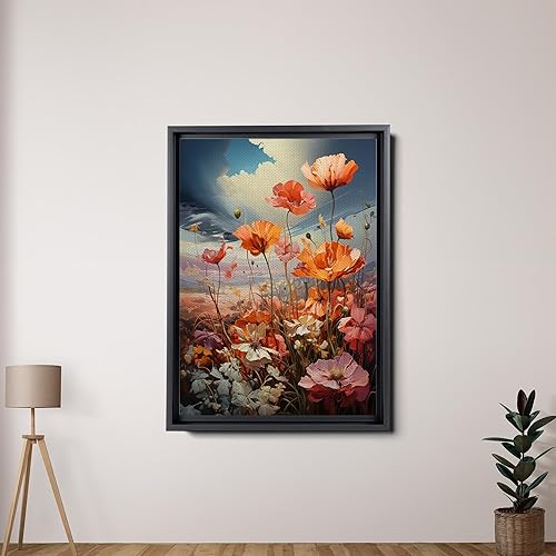 Miniatura 5 de Nature's Abundance, Wild Flowers Landscape Prints, A Captivating Farmhouse Art Celebrating the Beauty of Floral Splendor, Canvas Prints, Wall Decor