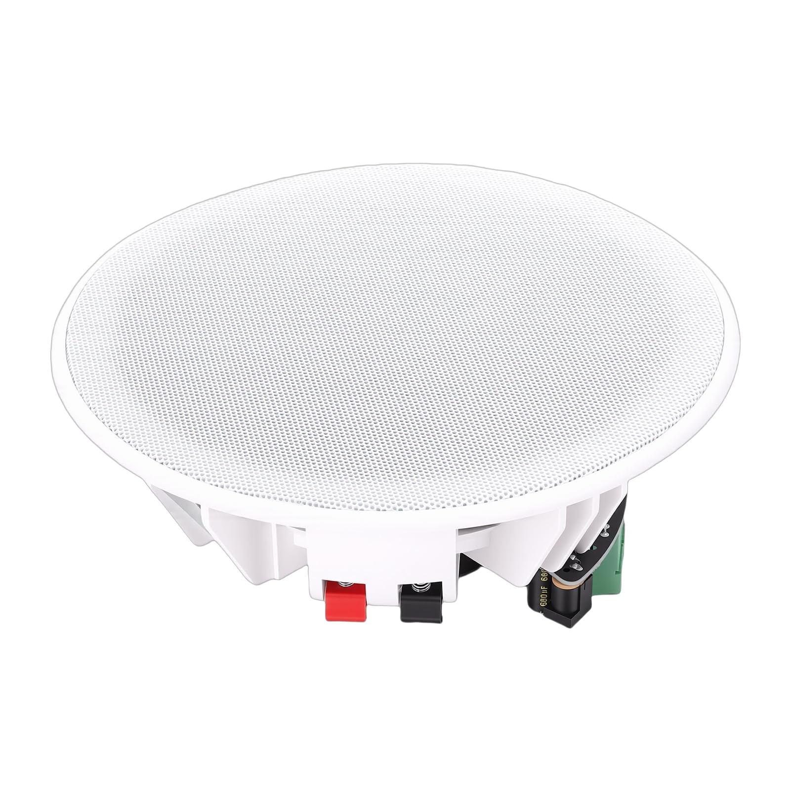 Lazmin112 Altoparlante Bluetooth Da Incasso, 2 Canali 60 W 6 Pollici Da Parete O Da Soffitto Di Altoparlanti Domestici, Con Amplificatore Digitale Di Classe D Integrato (Spina europea)