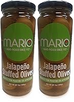 Vista 4 de Mario Camacho Foods Aceitunas rellenas, queso azul, 7 onzas