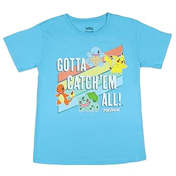 pokemon gotta catch 'em all! ピカチュウ Pokémon Kids Gotta Catch 'Em All Unisex T-Shirt White Anime