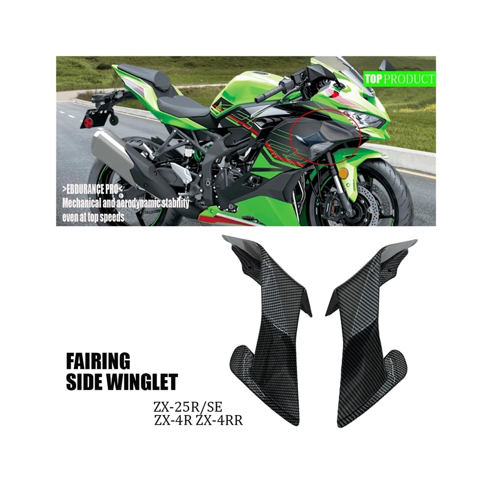 Wing - HERO Amazon.com: LeosHi Compatible with ZX25R ZX4R ZX4RR ZX-25R