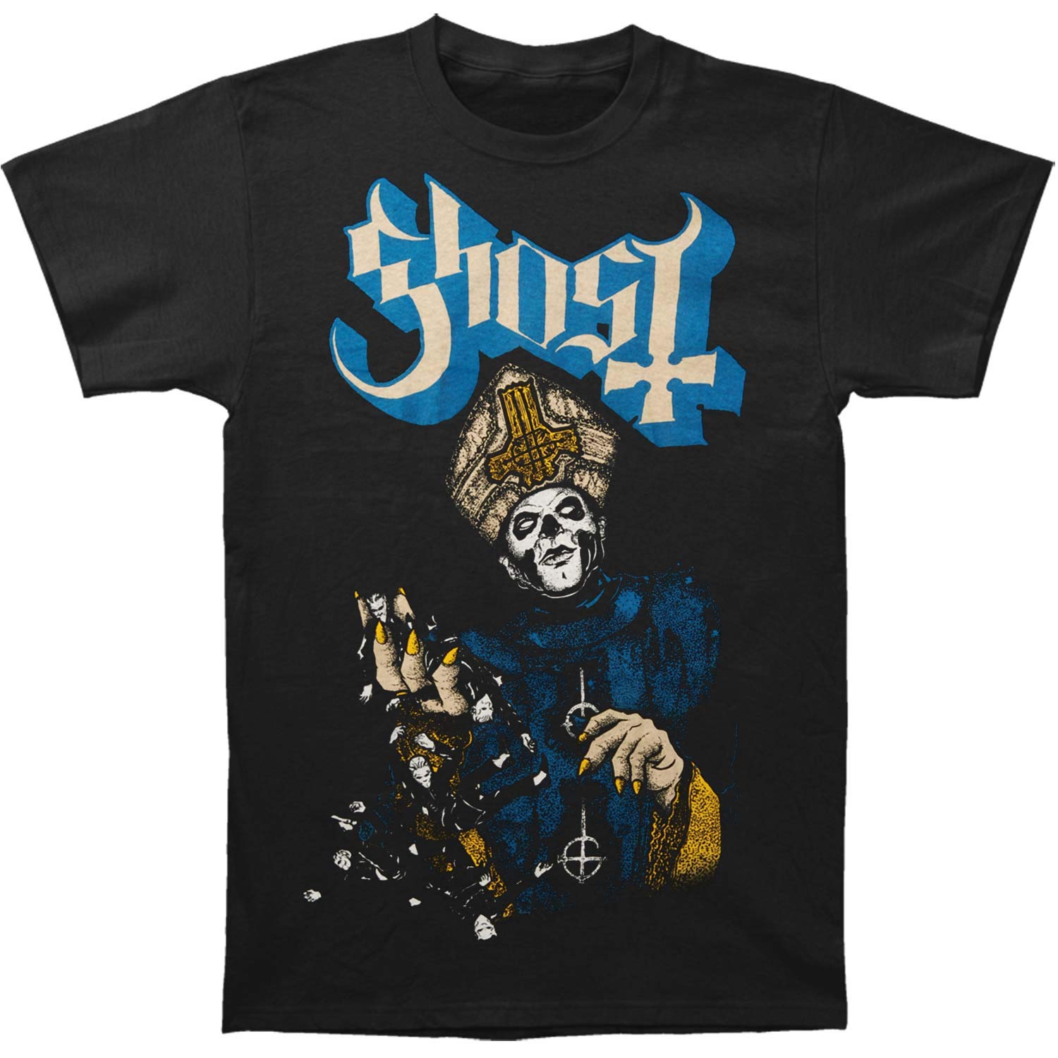 Ghost B.C. Men's Black Nameless Ghouls Art Not In This Lifetime Tour T-Shirt XXL