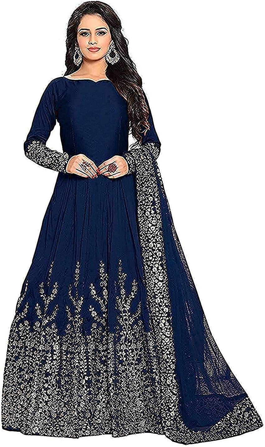 BELLUXA Women's Knee-Length Gown