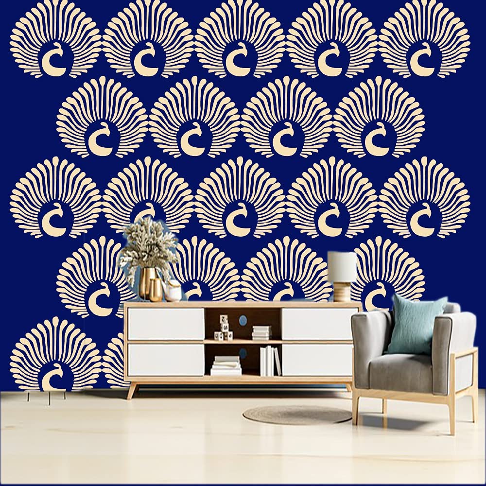 Kayra Decor Peacock Wall Design Stencils for Wall Painting for Home Wall Decoration – Suitable for Room Decor, Ceiling, Craft and Floors (16 inch x 24 inch) (KHS507) (B0BD8R3DV4) Amazon Price History, Amazon Price Tracker