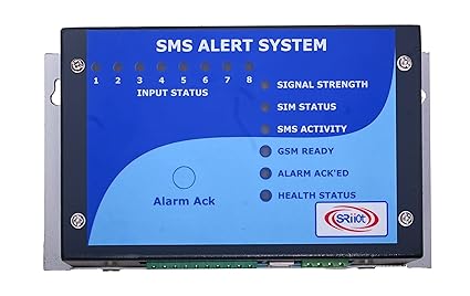 SrIIOT Alarm Systems SMS Alert Security System for Warehouse Safety Protection/Home Security