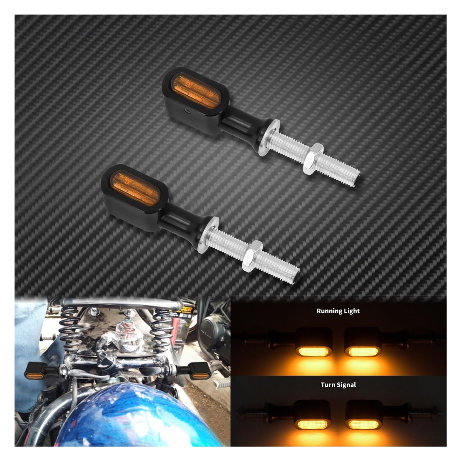 Motocicletta Freno Fanale Posteriore Indicatore di direzione posteriore a LED per moto, lampada di segnalazione di marcia per Sportster XL, Bobber e Chopper