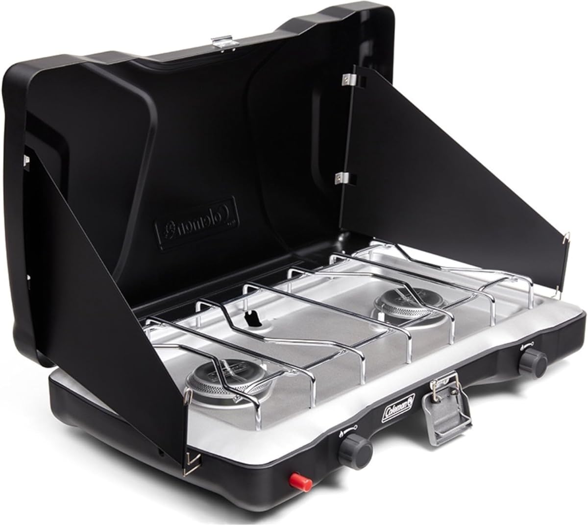 Coleman Triton+ 2-Burner Propane Camping Stove with InstaStart Ignition