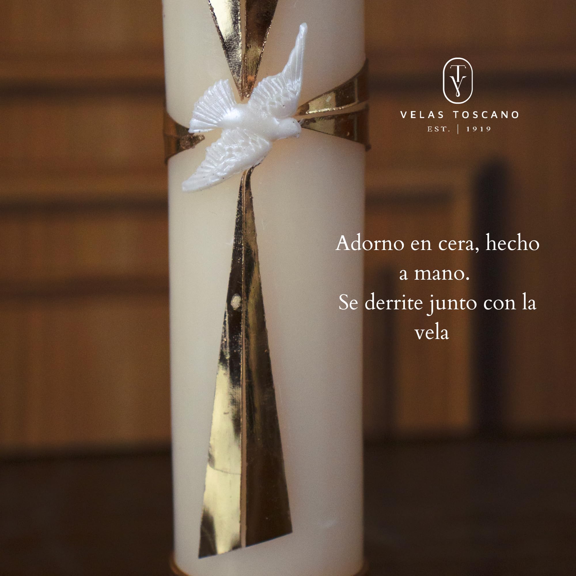 Vela Cirio Para Bautizo Primera Comunión Bodas Celebraciones | Cuotas