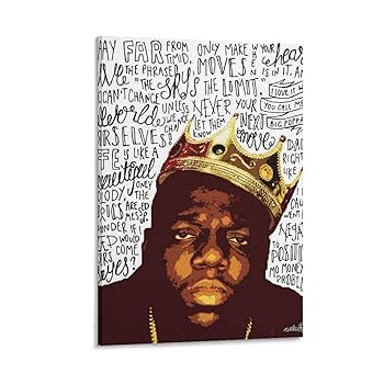 Amazon.co.jp: BiggieSmallsラッパーポスターヒップホップ