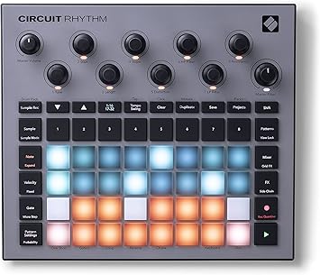 Novation Circuit Rhythm Sampler and groovebox with eight sample tracks for making and performing beats