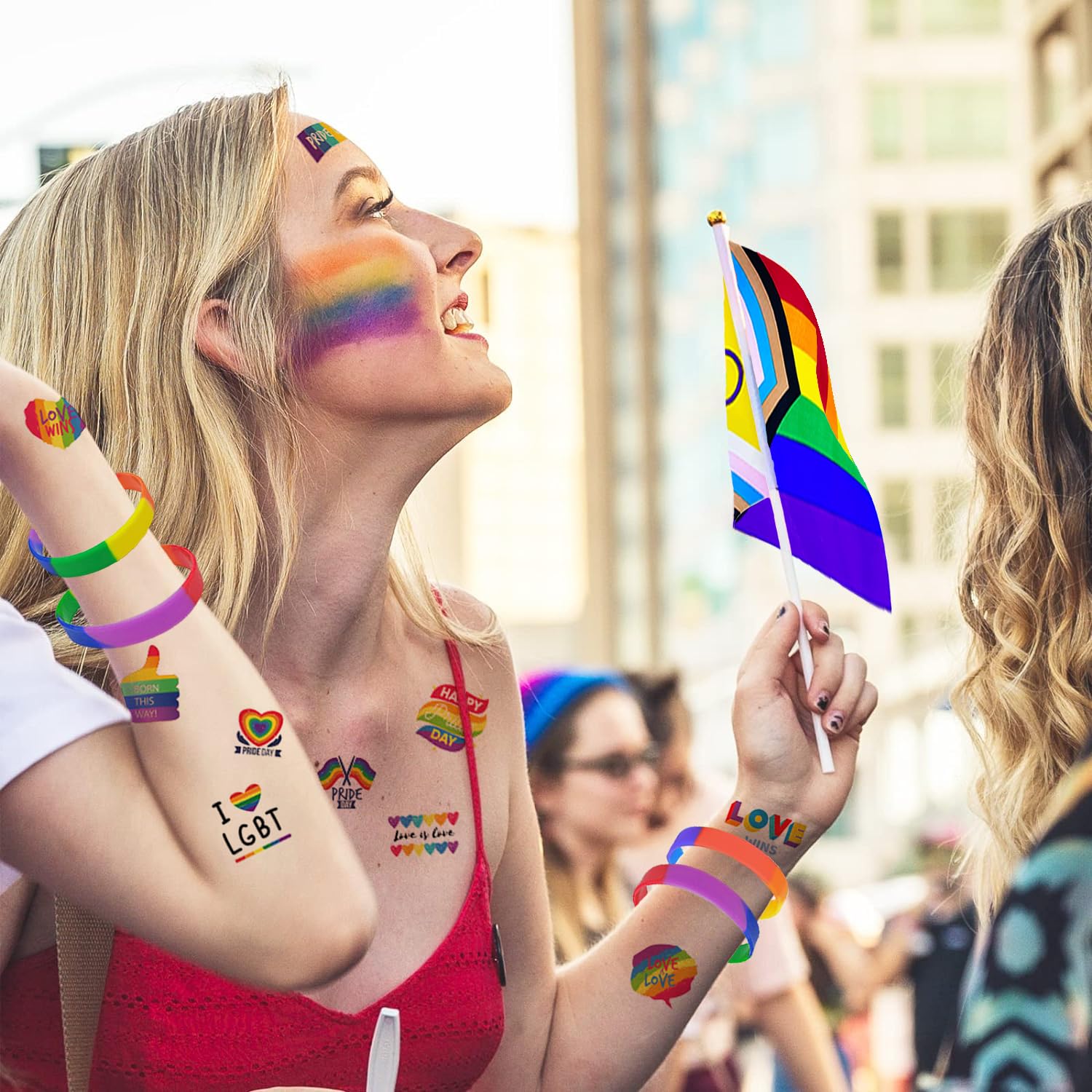 Drapeau LGBT Pride Flag Drapeau Gay 21 X 14 Cm Drapeau Arc En Ciel 30pcs Drapeau LGBT Petit Pour Jour Fierté Gaie Extérieur Intérieur Thème Fête Décor Couleur Vibrante Double Couture