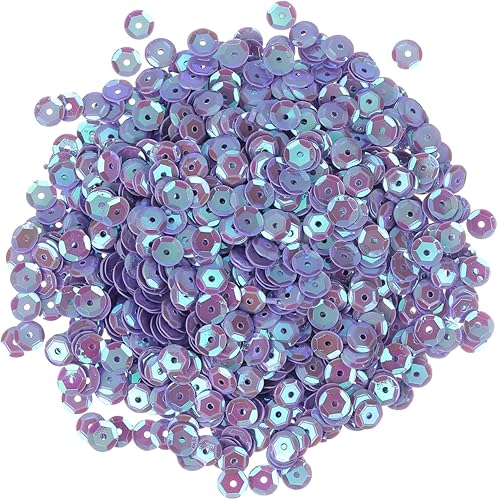 Vista 26 de MECCANIXITY Lentejuelas iridiscentes, 2400 unidades, para hacer joyas, manualidades, costura, color rosa