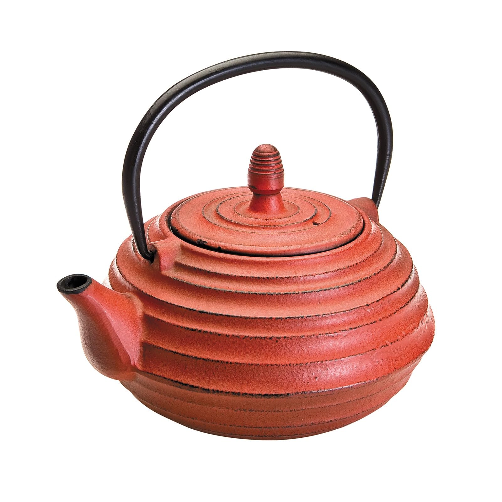 Ibili Blue Cast Iron Teapot, 0.7 Litres, Enamel Interior, Induction Safe
