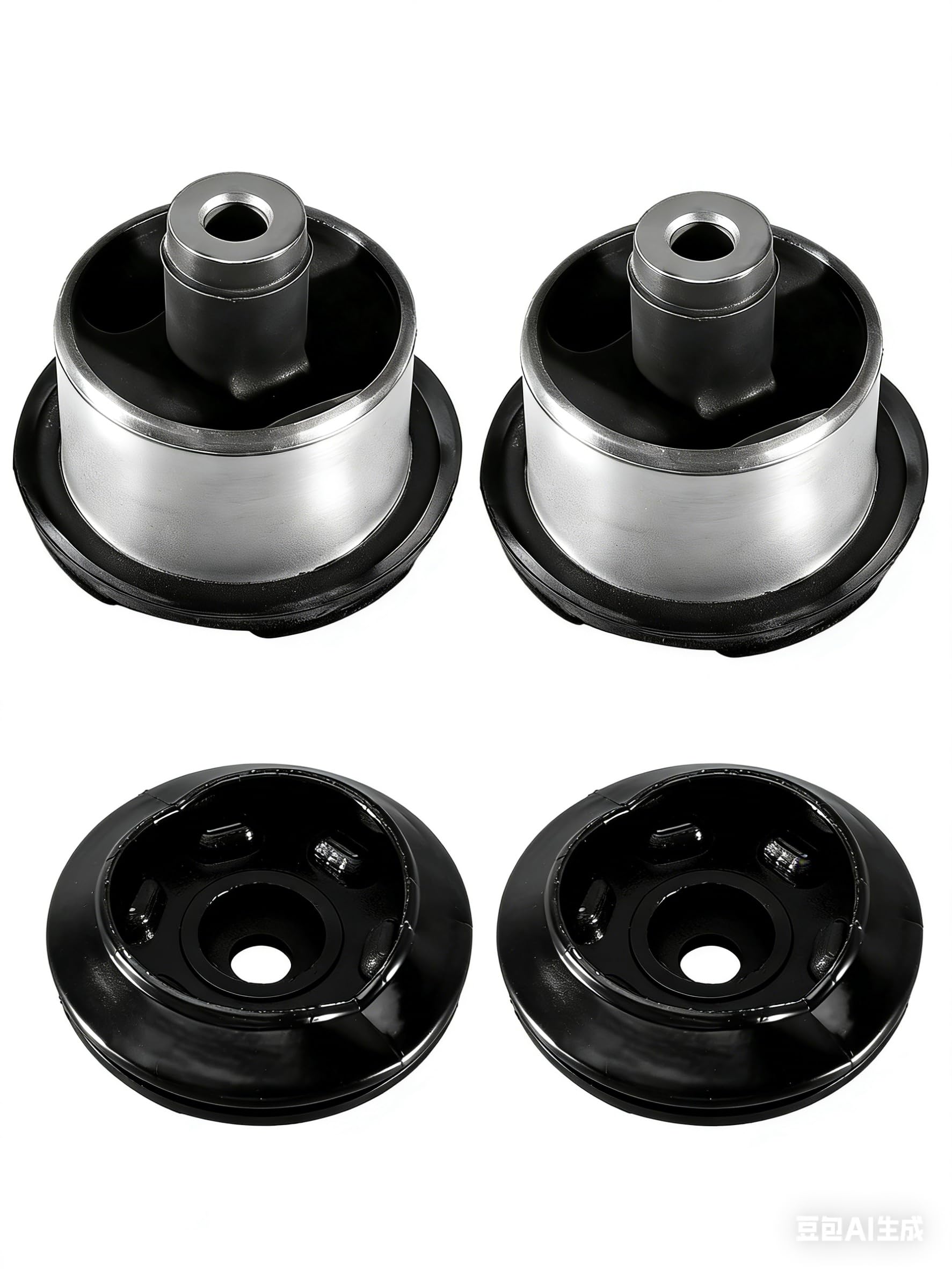 Rear Differential Bushing Mount Insulator Kit Fit for Honda Element 2003-2011 Replace 50711-SCW-A01 50713-SCW-A01 0311EH1622K2, 4Pcs