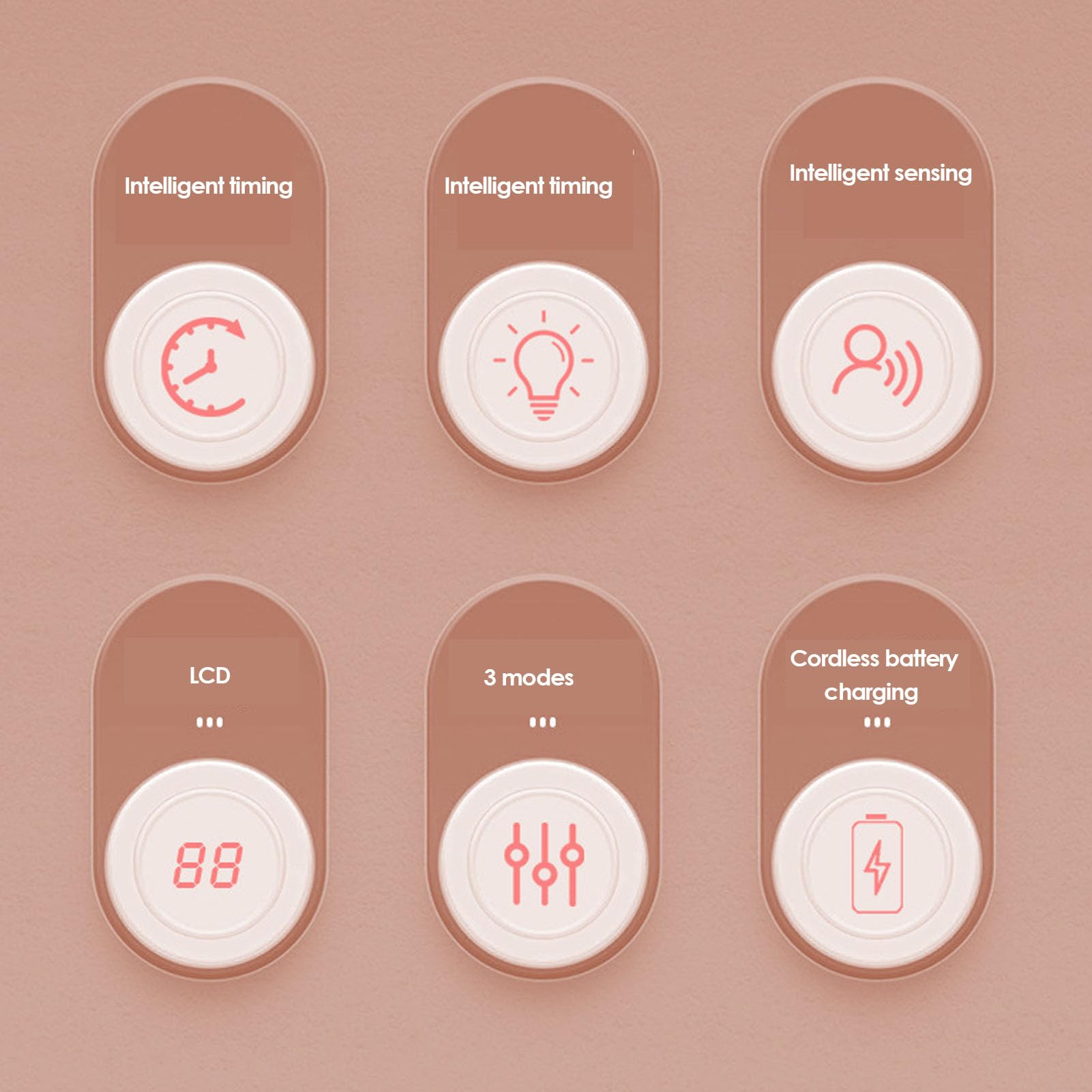 Fabater 36W LED-UV-Nagellampe, Flexibles Schwanenhals-UV-Licht für Gelnägel, USB-wiederaufladbarer Tragbarer Gel-Trockner für Reisen zu Hause Im Salon (Silberner Strassstein)