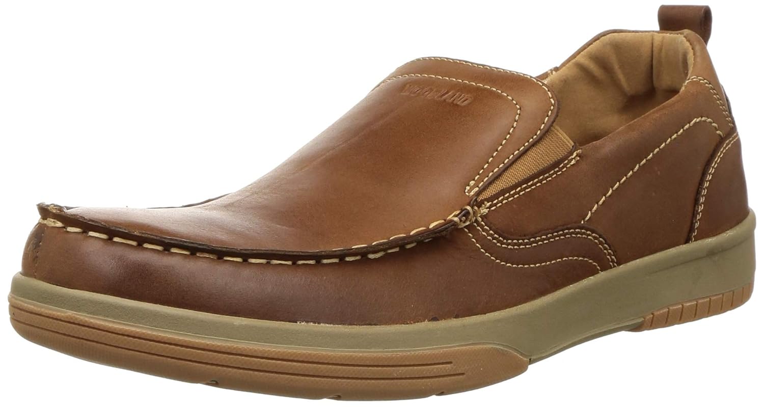 Woodland men's leather moccasins Clearance