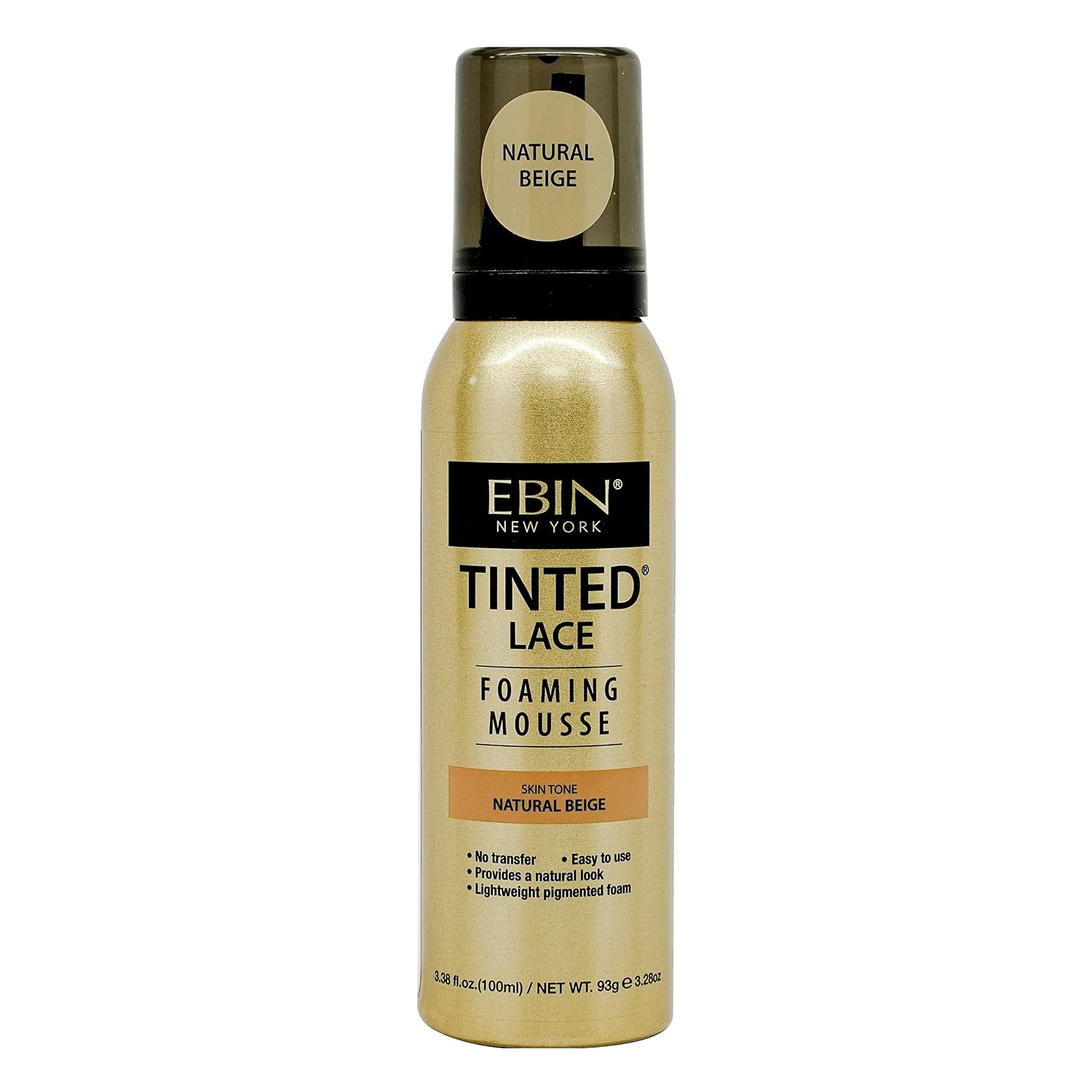 EBIN NEW YORK Tinted Lace Foaming Mousse - Natural Beige