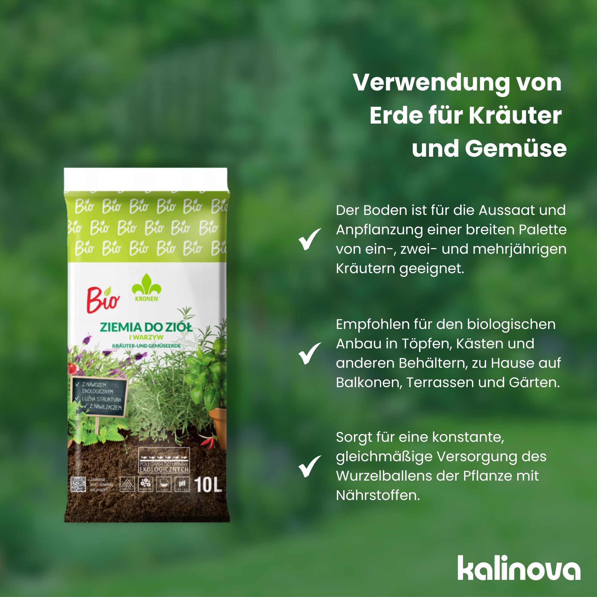 Erde fr Gemse, Gemsepflanzen, Tomaten - 10L - Blumenerde mit Torf - Erde  mit Dnger - Universalerde fr Paprika, Gurken, Zucchnini, Tomatenpflanzen  - Gemseerde : Amazon.de: Garten