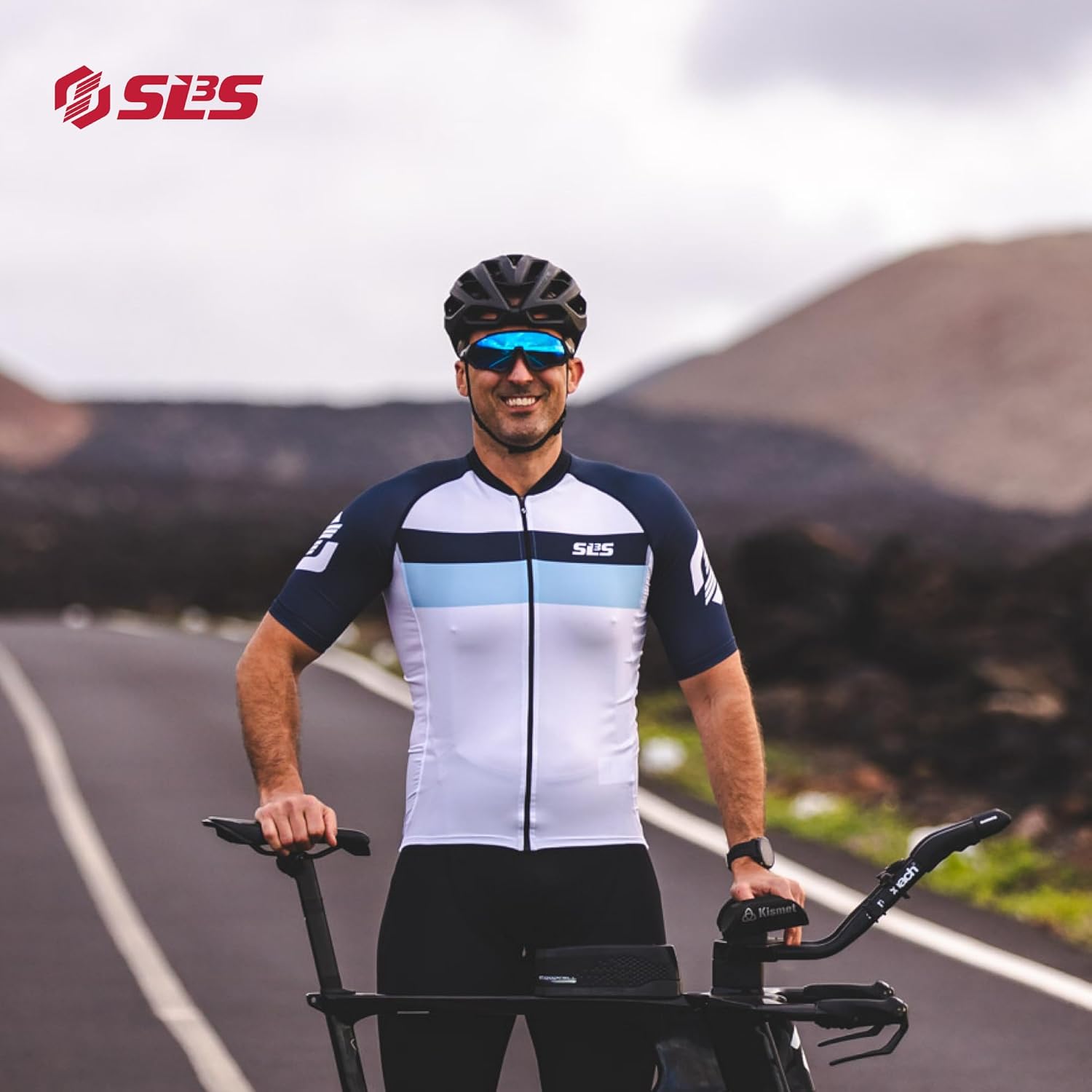 SLS3 Bike Jersey for Men Cycling – Men's Cycling Jersey Short Sleeve – Lightweight Road Bike Shirts
