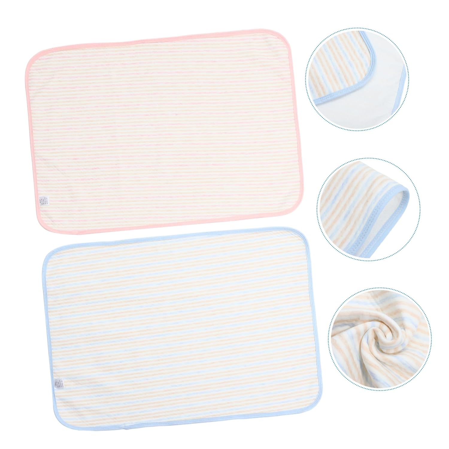 Infant Urinal Mat Waterproof Breathable Diaper Pad Portable Changing Pad for Newborns