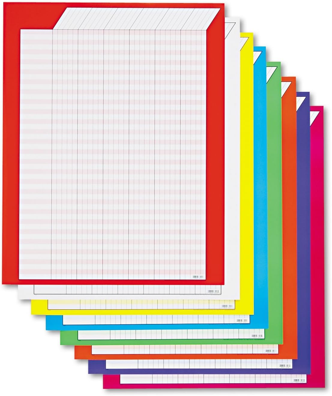 TREND enterprises, Inc. T-73901 Vertical Incentive Charts, Jumbo Variety Pack, 22" x 28", 8/Pack