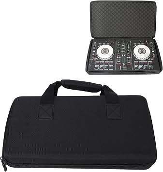 Gonetre DJ Controller Case, DJ Controller Storage Bag Portable Carrying Case for DDJ FLX4 400 SB2 SB3 RB Double Channel Controllers