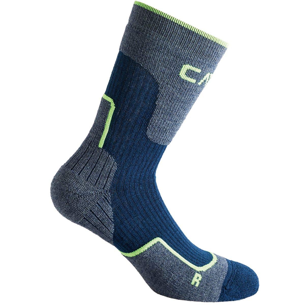 CMP - Kids Trekking Sock Wool Mid, Navy, 28/30