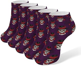5 Pairs Low Cut Breathable Casual Socks No Show Socks Women and Men