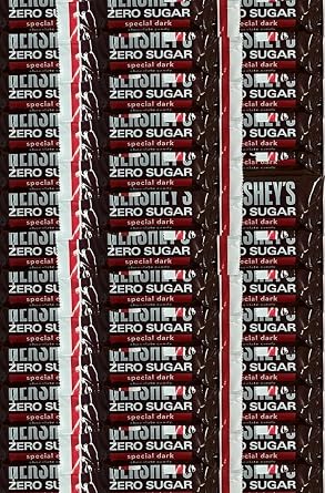 Sugar Free Chocolate - Sugar Free Special Dark Chocolate - 4 Pound Bag - Bulk Zero Sugar - Individually Wrapped Chocolate - Queen Jax