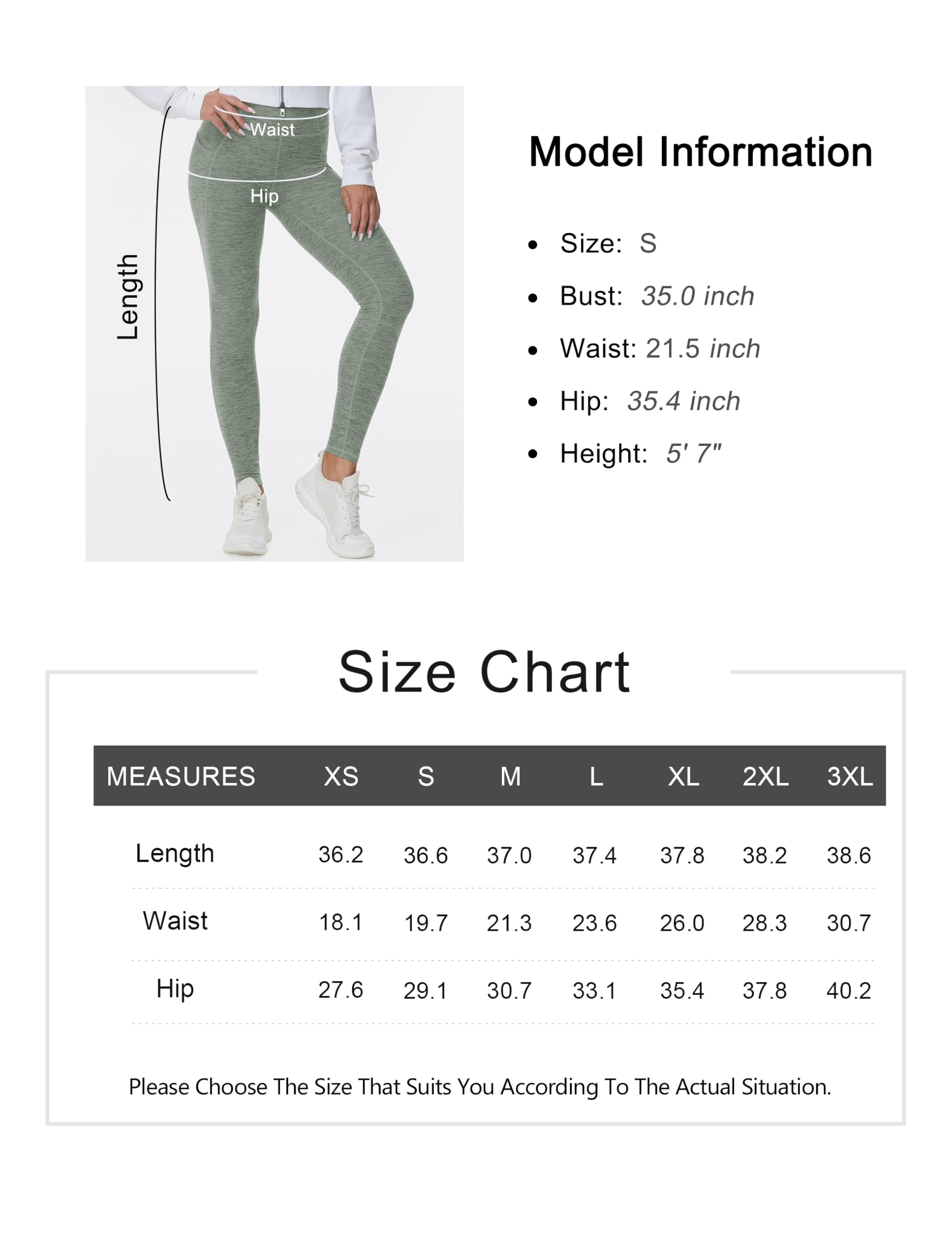 THE GYM PEOPLE Leggings da donna a vita alta con coulisse, elasticizzati, ultra morbidi, per il controllo della pancia, pantaloni da yoga con tasche